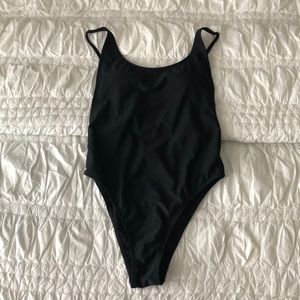 Black (low back) target swimsuit